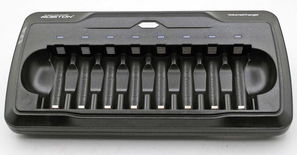 Зарядное устройство на 8 AA, AAA аккумуляторов ROBITON VolumeCharger