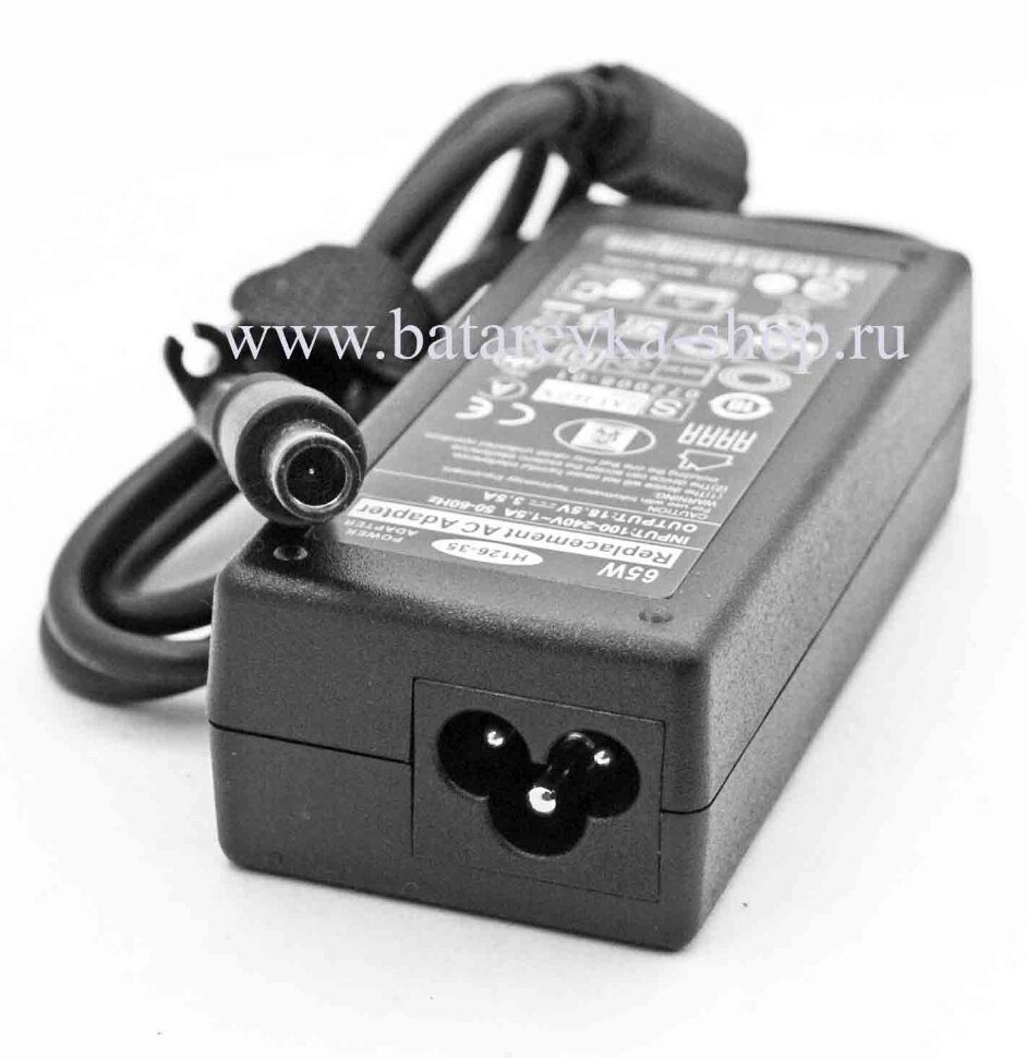 Блок питания для HP 18.5V 3.5A 65W штекер 7.4 x 5.0 мм вилка на шнуре  