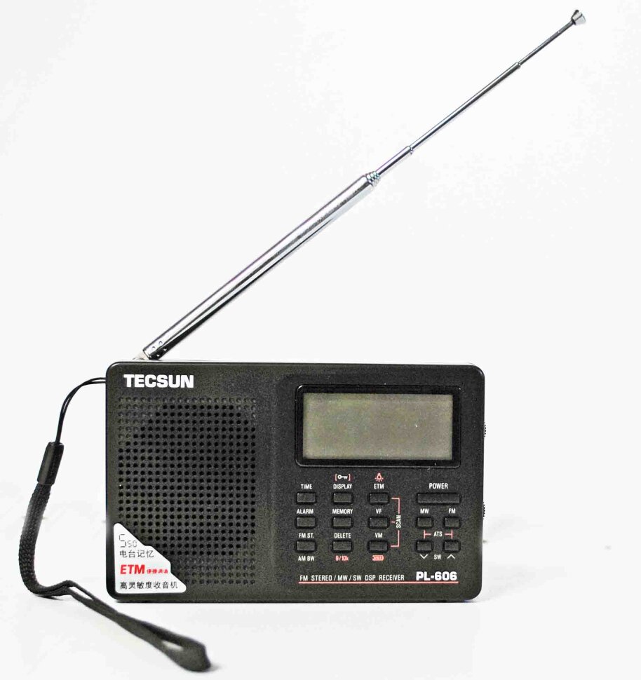 Радиоприемник TECSUN PL-606 всеволновой FM, LW, MW, SW